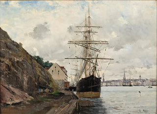 Axel Lindman - Sea Approach to Stockholm.webp