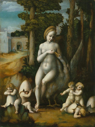 Bacchiacca - Leda and the Swan.webp