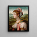 Sibylle - Bacchiacca — gerahmtes Bild an der Wand
