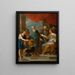 Joseph, Aufseher in Ägypten - Balthasar Beschey — gerahmtes Bild an der Wand
