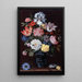 Naturmorte mit Muscheln - Balthasar van der Ast — gerahmtes Bild an der Wand