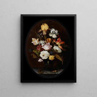 Balthasar van der Ast - Still Life of Flowers in a Glass Vase.webp