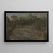 Chutes d'Aysgarth, Yorkshire - Balthazar Nebot — gerahmtes Bild an der Wand