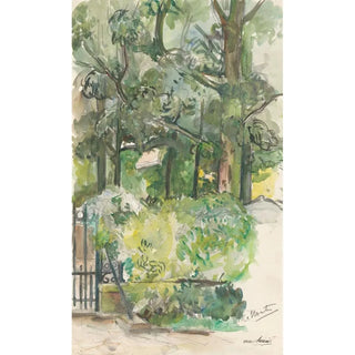 Barbara Elisabeth van Houten - Gezicht in tuin.webp