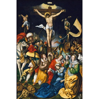 Barthel Bruyn the Elder - The Crucifixion.webp