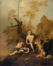 La mort d'Abel - Bartholomeus Breenbergh — Ansicht des Kunstwerks