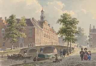 Bartholomeus Johannes van Hove - Het Spui te sGravenhage gezien naar het zuiden.webp