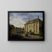 Le Mauritshuis in Den Haag - Bartholomeus Johannes van Hove — gerahmtes Bild an der Wand