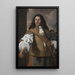 Emanuel De Geer 1624-1692 - Bartholomeus van der Helst — gerahmtes Bild an der Wand