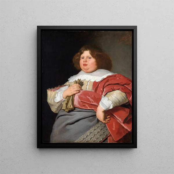 Portrait de Gerard Andriesz Bicker - Bartholomeus van der Helst — gerahmtes Bild an der Wand