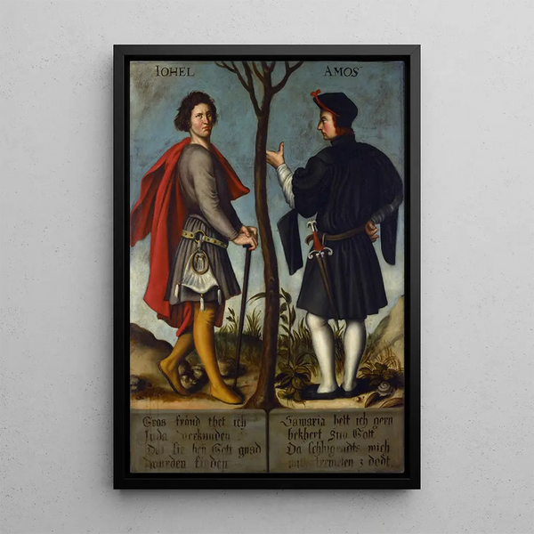 Reproduktion des Gemäldes Die Propheten Joel und Amos - Bartholomäus Sarburgh