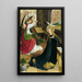 L'Annonciation - Bartholomäus Zeitblom — gerahmtes Bild an der Wand