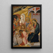 L'Adoration des mages - Bartolo di Fredi — gerahmtes Bild an der Wand