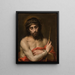 Hier ist der Mann - Bartolomé Esteban Murillo — gerahmtes Bild an der Wand