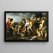 Joseph und seine Brüder - Bartolomé Esteban Murillo — gerahmtes Bild an der Wand