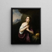 Madeleine pénitente - Bartolomé Esteban Murillo — gerahmtes Bild an der Wand