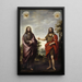 Reproduktion des Gemäldes Saint Jean-Baptiste, der den Christus zeigt - Bartolomé Esteban Murillo