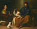 Die Heilige Familie in einem Interieur - Bartolomé Esteban Murillo — Ansicht des Kunstwerks