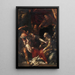 Reproduktion des Gemäldes Der Salomon-Urteil - Bartolomeo Biscaino