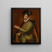 Portrait de Giulio Franchini - Bartolomeo Passarotti — gerahmtes Bild an der Wand