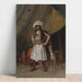 Reproduktion des Gemäldes Bashi-Bazouk-Gemälde und sein Hund - Jean-Léon Gérôme