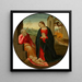 Die Geburt - Bastiano Di Bartolo Mainardi — gerahmtes Bild an der Wand