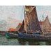 Reproduktion des Gemäldes Segelboote - Alfred Zoff