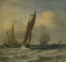 Bateaux de pêche en mer - Willem van de Velde le Jeune — Ansicht des Kunstwerks