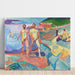 Reproduktion des Gemäldes Badende Männer - Edvard Munch