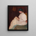 Hélène Pratt - Bela Lyon Pratt — gerahmtes Bild an der Wand