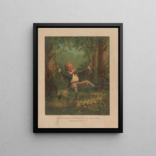 Bencke Scott - The young laughing philosopher amid the wild flowers.webp