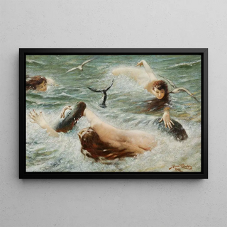 Benes Knpfer - Spielende Nymphen.webp