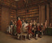 Die Enzyklopädisten in der Bibliothek des Königs - Benjamin Eugène Fichel — Ansicht des Kunstwerks