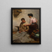 Hochzeit - Benjamin Arthur Bateman — gerahmtes Bild an der Wand