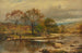 Ein Bach mit Forellen an einem Herbstnachmittag am Llugwy - Benjamin Williams Leader — Ansicht des Kunstwerks