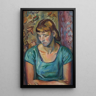 Bernard Meninsky - The Green Dress.webp