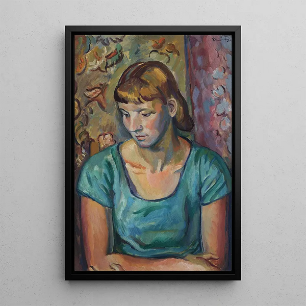 Bernard Meninsky - The Green Dress.webp