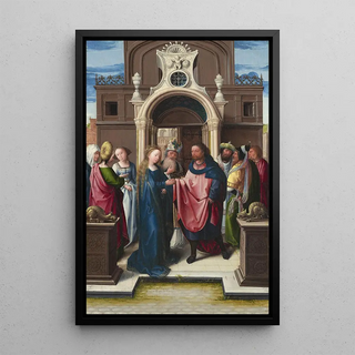 Bernard van Orley - The Marriage of the Virgin.webp