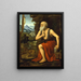 Saint Jérôme en pénitence - Bernardino Luini — gerahmtes Bild an der Wand