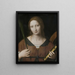 Sainte Catherine d'Alexandrie - Bernardino Luini — gerahmtes Bild an der Wand