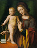Die Jungfrau mit Kind und einer Taube - Bernardino Luini — Ansicht des Kunstwerks