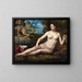 Venus - Bernardino Luini — gerahmtes Bild an der Wand