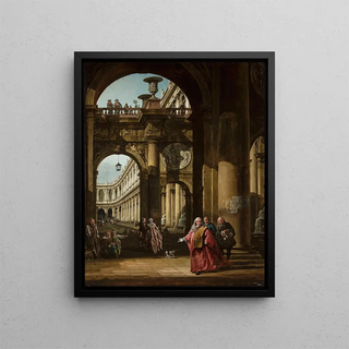 Bernardo Bellotto - Selfportrait in the attire of the Venetian Procurator.webp