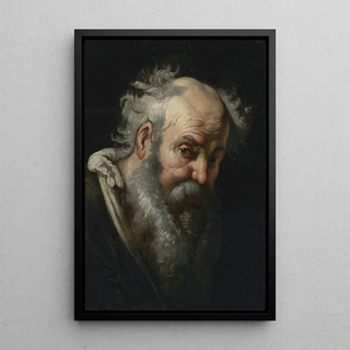 Bernardo Strozzi - Head Of A Bearded Man.webp
