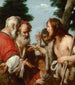 Das Predigt des heiligen Johannes der Täufer - Bernardo Strozzi — Ansicht des Kunstwerks