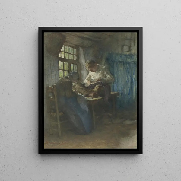 Die Schneider der Stadt - Bernardus Johannes Blommers — gerahmtes Bild an der Wand