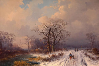 Bernhard Fiedler - Schneelandschaft.webp