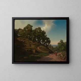 Bernhard Fries - Italienische Landschaft.webp