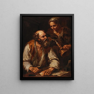 Bernhard Keil - Sealing a letter.webp