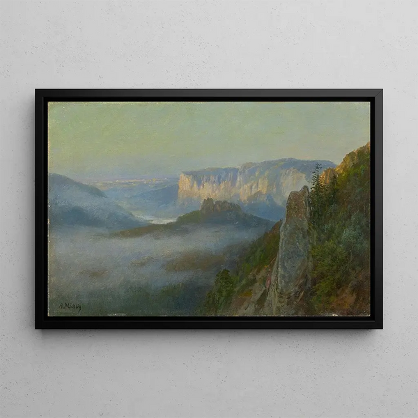 Bernhard Mhlig - Nebel im Elbsandsteingebirge.webp
